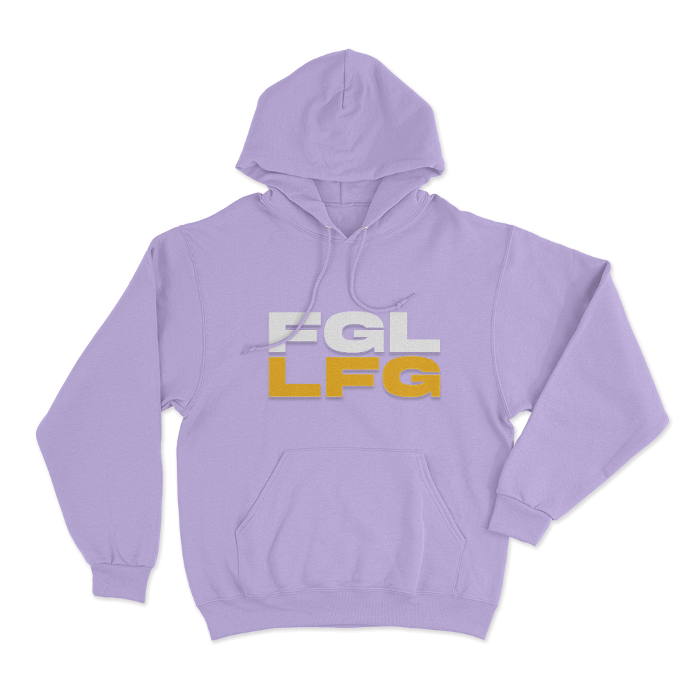 FGL Logo Unisex Hoodie Purple FGL Logo Unisex Hoodie Purple