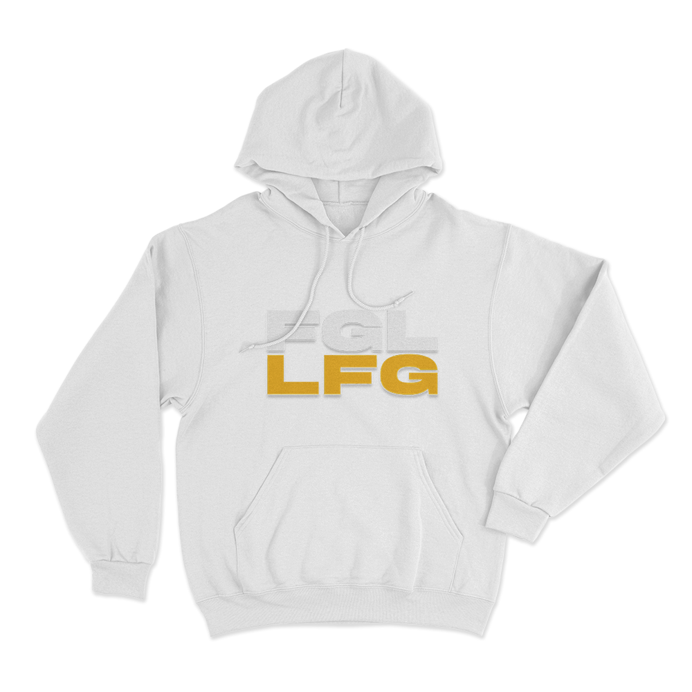 FGL Logo Unisex Hoodie White FGL Logo Unisex Hoodie White