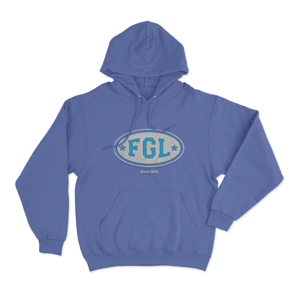 FGL Since 2010 Unisex Hoodie Blue FGL Since 2010 Unisex Hoodie Blue