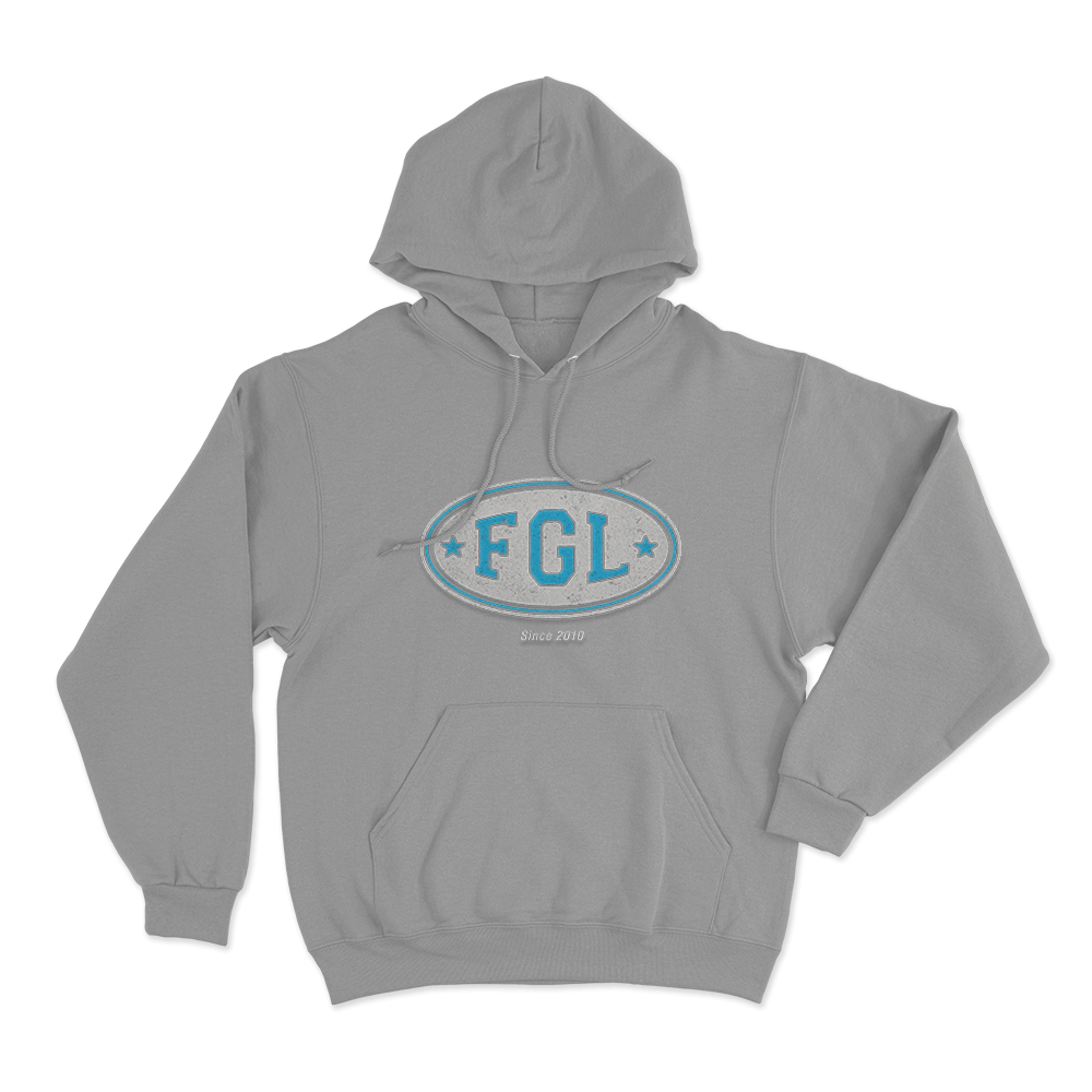 FGL Since 2010 Unisex Hoodie Grey FGL Since 2010 Unisex Hoodie Grey