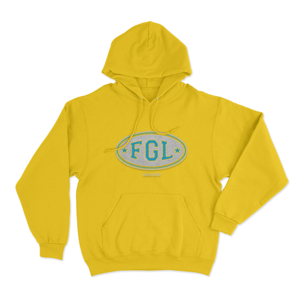 FGL Since 2010 Unisex Hoodie Yellow FGL Since 2010 Unisex Hoodie Yellow