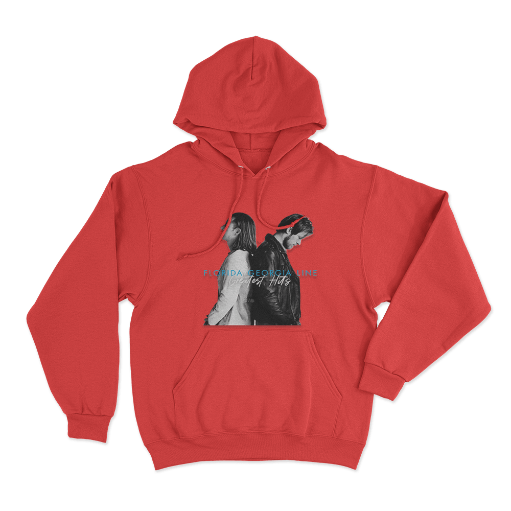 Florida Georgia Line Greatest Hits Unisex Hoodie Red Florida Georgia Line Greatest Hits Unisex Hoodie Red