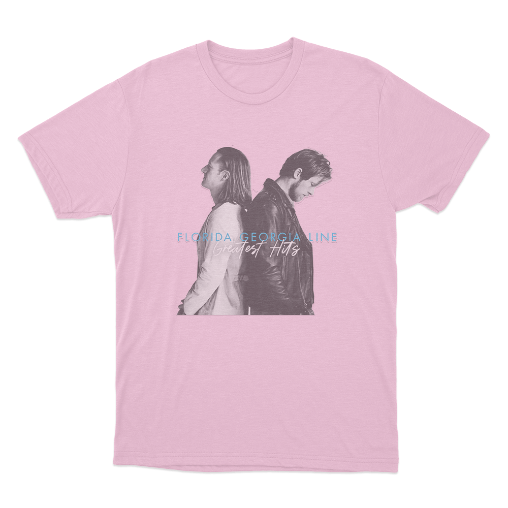 Florida Georgia Line Greatest Hits Unisex T Shirt Pink Florida Georgia Line Greatest Hits Unisex T Shirt Pink