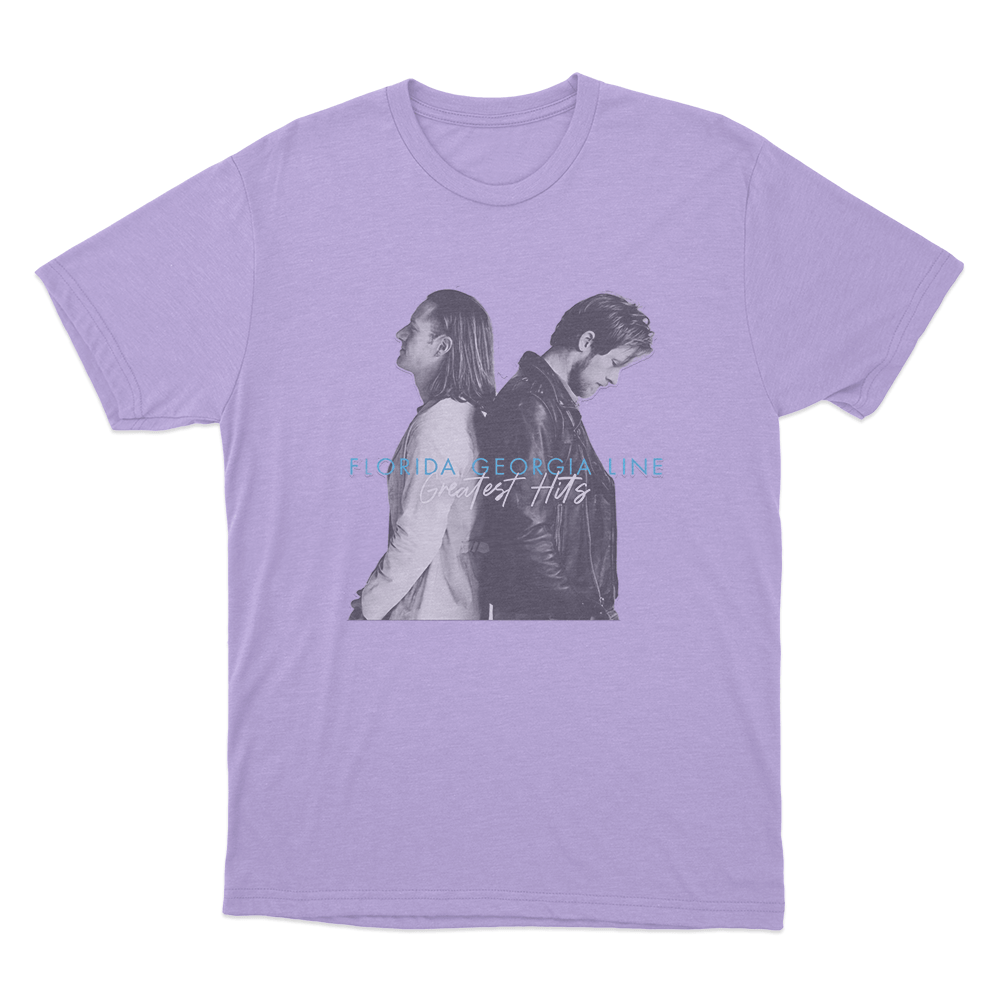 Florida Georgia Line Greatest Hits Unisex T Shirt Purple Florida Georgia Line Greatest Hits Unisex T Shirt Purple