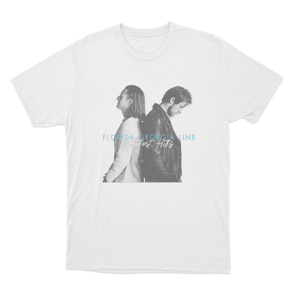 Florida Georgia Line Greatest Hits Unisex T Shirt White Florida Georgia Line Greatest Hits Unisex T Shirt White
